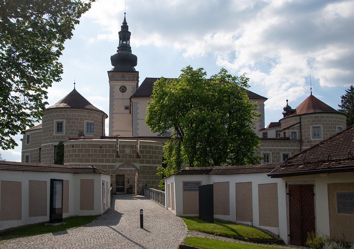 Blick auf die Pforte